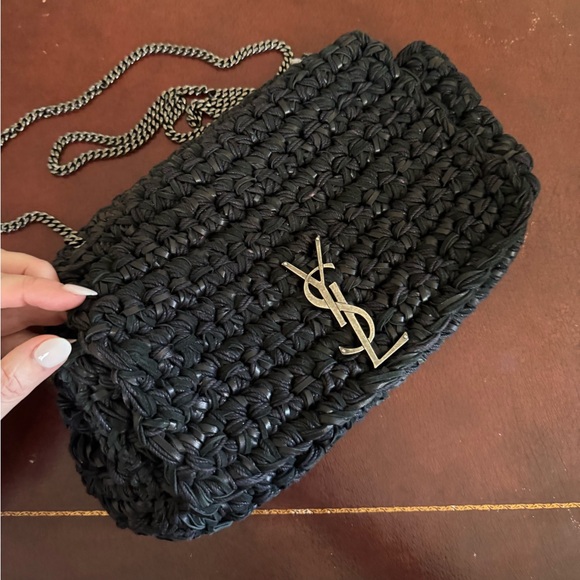 Saint Laurent Raffia Jodie Crossbodybag - Picture 3 of 6